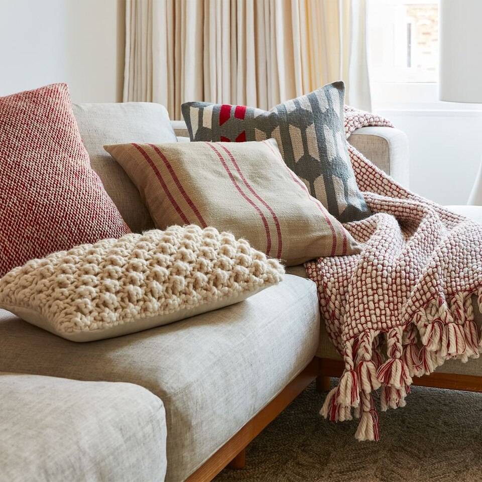 Bobble Knit Pillow Covers West Elm Australia